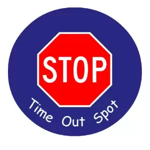 Time Out Spot - Stop Sign