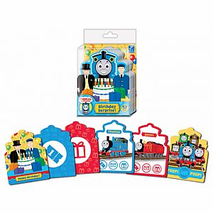 Thomas "Fun Shapes" Birthday Surprise Card Game