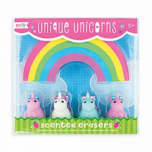 Unique Unicorn Scented Erasers