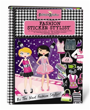 Fashion Angels Fashion Sticker Stylist 12544 Sticker Activity Book 