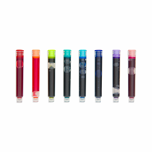 Color Write Fountain Pens Colored Ink Refills