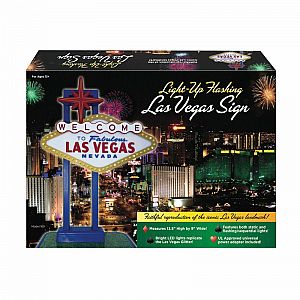 Light-Up Flashing Las Vegas Sign