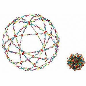 Hoberman Sphere - Rainbow