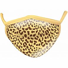 Wild Smiles Face Mask - Adult - Cheetah Print