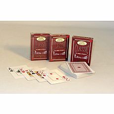 Poker Size Jumbo Face Playing Cards - Red