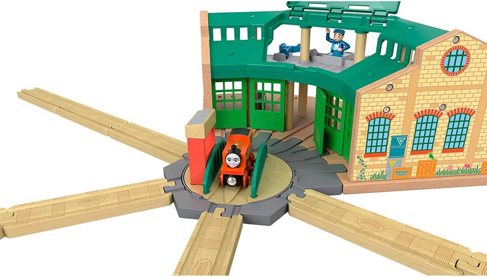 Wood Tidmouth Sheds from Mattel and Totally Thomas Inc