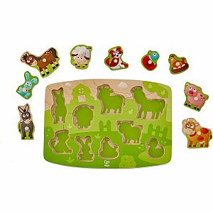 Farmyard Peg Puzzle