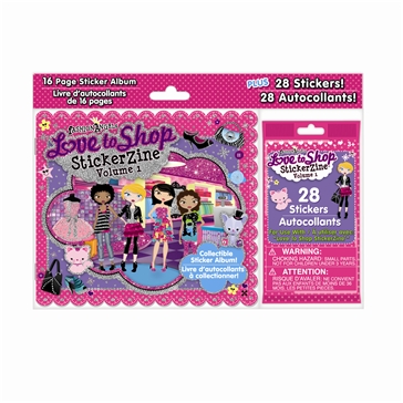 Love To Shop StickerZine - Volume 1, from Fashion Angels and Totally Thomas  Inc.