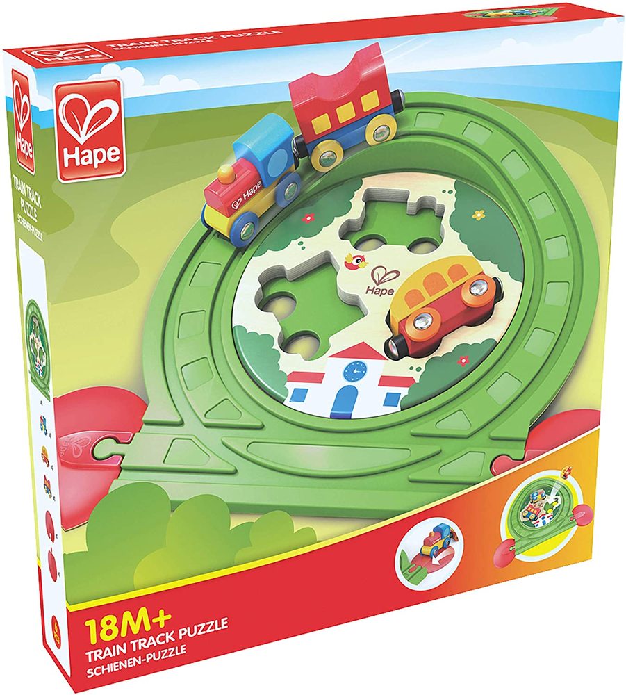 Train Track Puzzle, from Hape and Totally Thomas Inc.