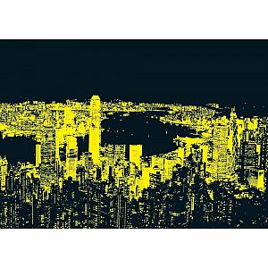 Hong Kong Skyline 1000-pc Neon Jigsaw Puzzle
