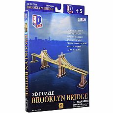 3D Puzzle Brooklyn Bridge 64pc