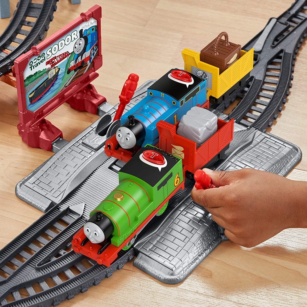 Fisher Price Thomas And Friends Talking Thomas And Percy Train Set