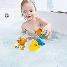 Swimmer Teddy Wind-Up Toy