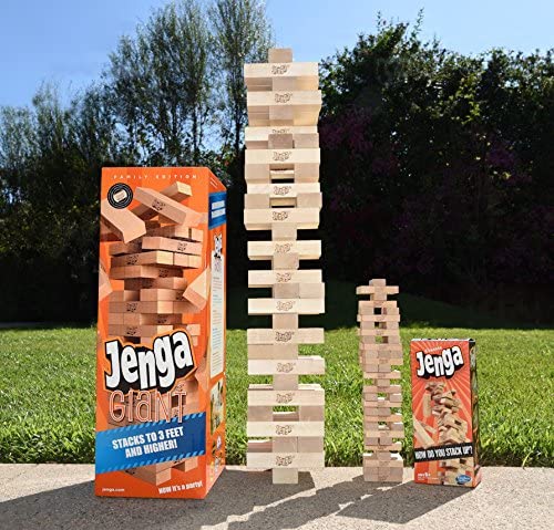 Jenga Giant Family, from John N. Hansen Co. Inc. and Totally Thomas Inc.