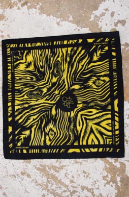 Homegrown Bandana - Gold/Black