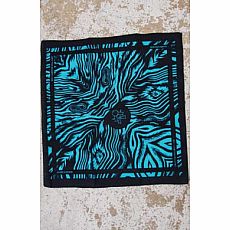 Homegrown Bandana - Turquoise/Black