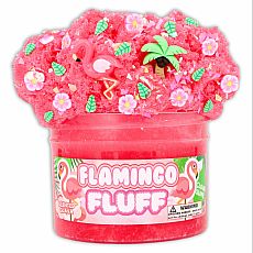Flamingo Fluff Dope Slime