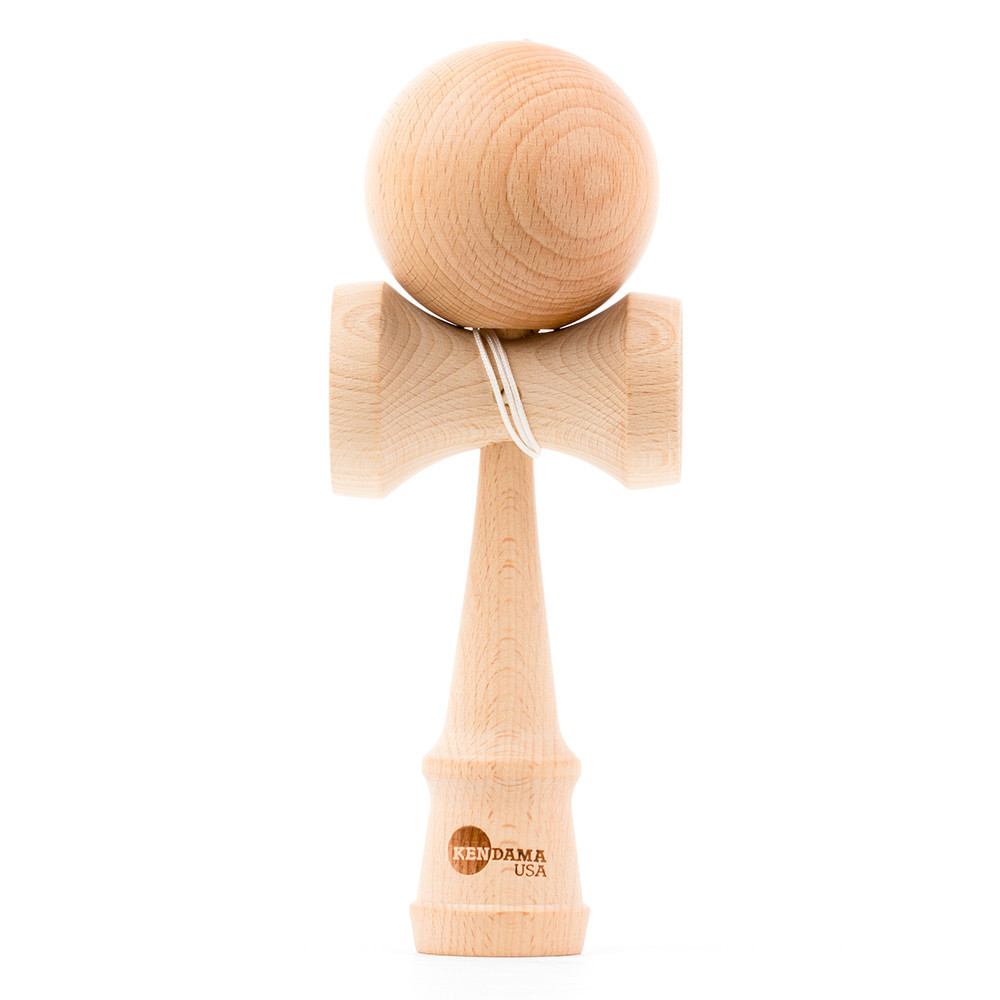 Tribute Jumbo Kendama Natural Beech Wood, from Kendama USA and