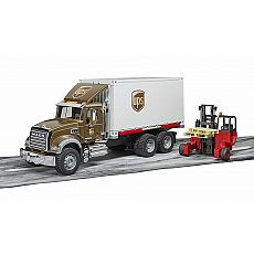 MACK Granite UPS Logistics Truck with Forklift