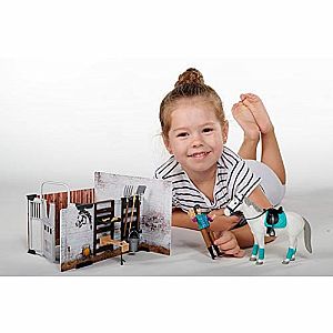 Bworld Horse and Barn Set