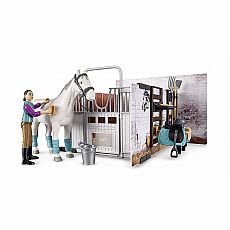 Bworld Horse and Barn Set