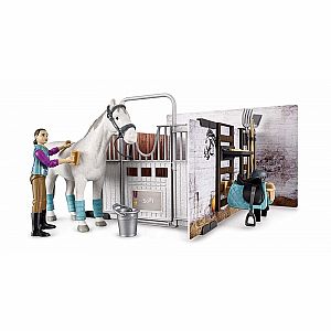 Bworld Horse and Barn Set
