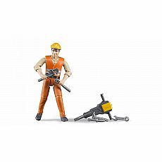 Construction Worker with Accessories