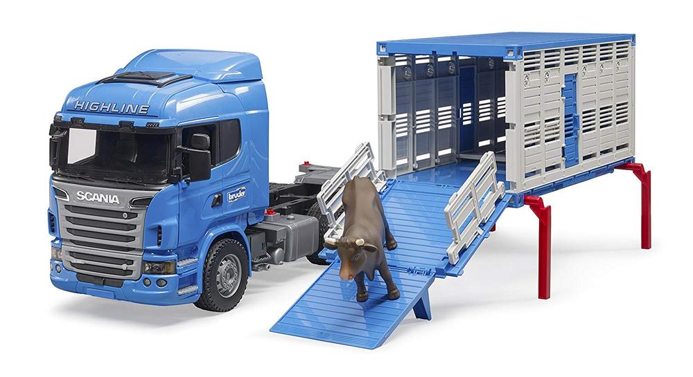 【開店記念セール！】 Cattle R-Series SCANIA Transport from Cattle, 1 with Truck ミニカー
