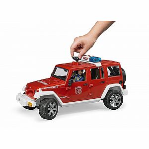 Jeep Rubicon Fire Vehicle with Fireman