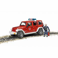 Jeep Rubicon Fire Vehicle with Fireman