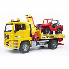 MAN TGA Tow Truck with Cross Country Vehicle