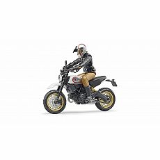 Bworld Ducati Scrambler Desert Sled with Driver