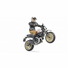 Bworld Ducati Scrambler Desert Sled with Driver