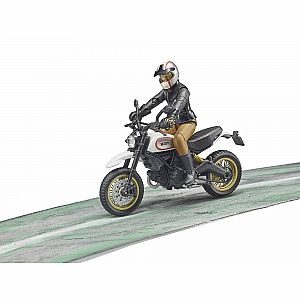 Bworld Ducati Scrambler Desert Sled with Driver