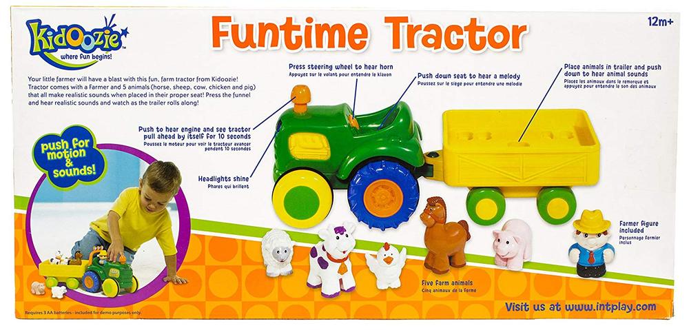 Kidoozie Funtime Tractor, from Epoch Everlasting Play and Totally Thomas Inc.