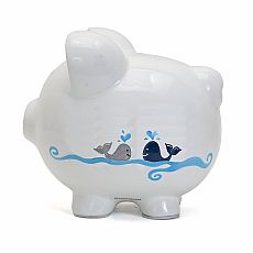 Child to Cherish Ceramic Piggy Bank, Noah's Ark