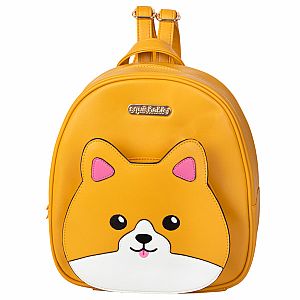 Luxe PU Backpack - Corgi