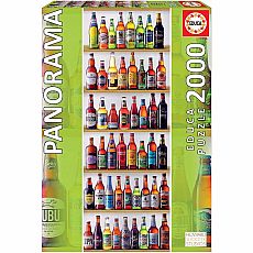 Beers of The World Panorama Puzzle 2000pc
