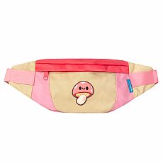 Color Block Bum Bag - Mushroom