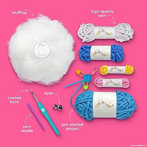 Squishmallow Original Bebe The Bluebird Crochet Kit