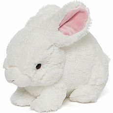 Whiskers Rabbit, White, 12 In