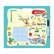 Vacation Color It! Wipe-Off Activity Board