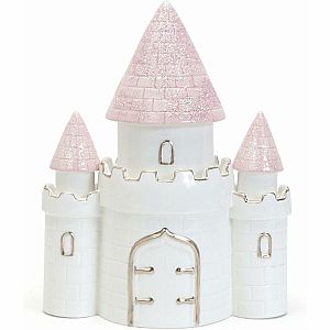 Child to Cherish Ceramic Dream Big Princess Castle Piggy Bank