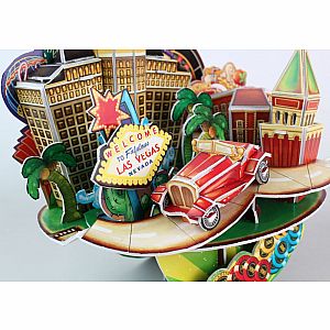 3D Puzzle Las Vegas Cityscape