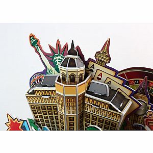 3D Puzzle Las Vegas Cityscape