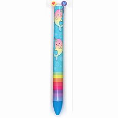 Rainbow Twice as Nice Pen Narwhal