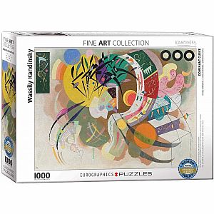 Wassily Kandinsky - Dominant Curve 1000-Piece Puzzle