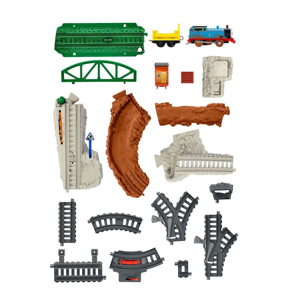 TrackMaster Daring Derail Set from Mattel and Totally Thomas Inc