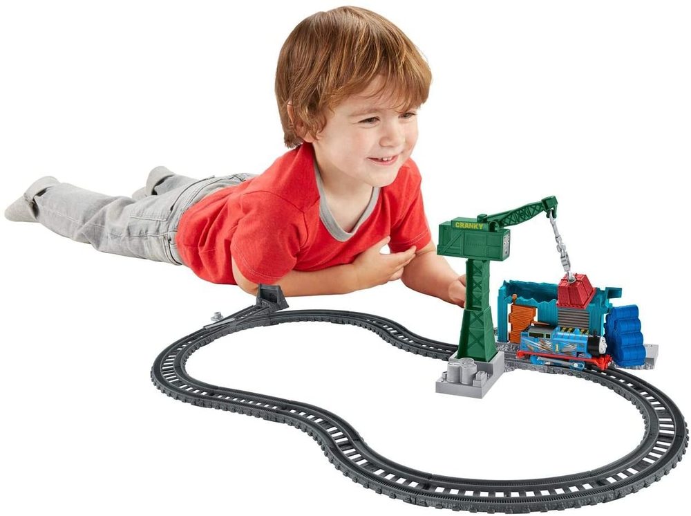 Thomas Friends DVF73 Trackmaster Demolition at The Docks Playset for sale online 