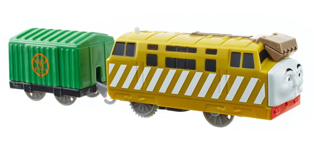 TrackMaster Diesel 10 with Car from Mattel and Totally Thomas Inc